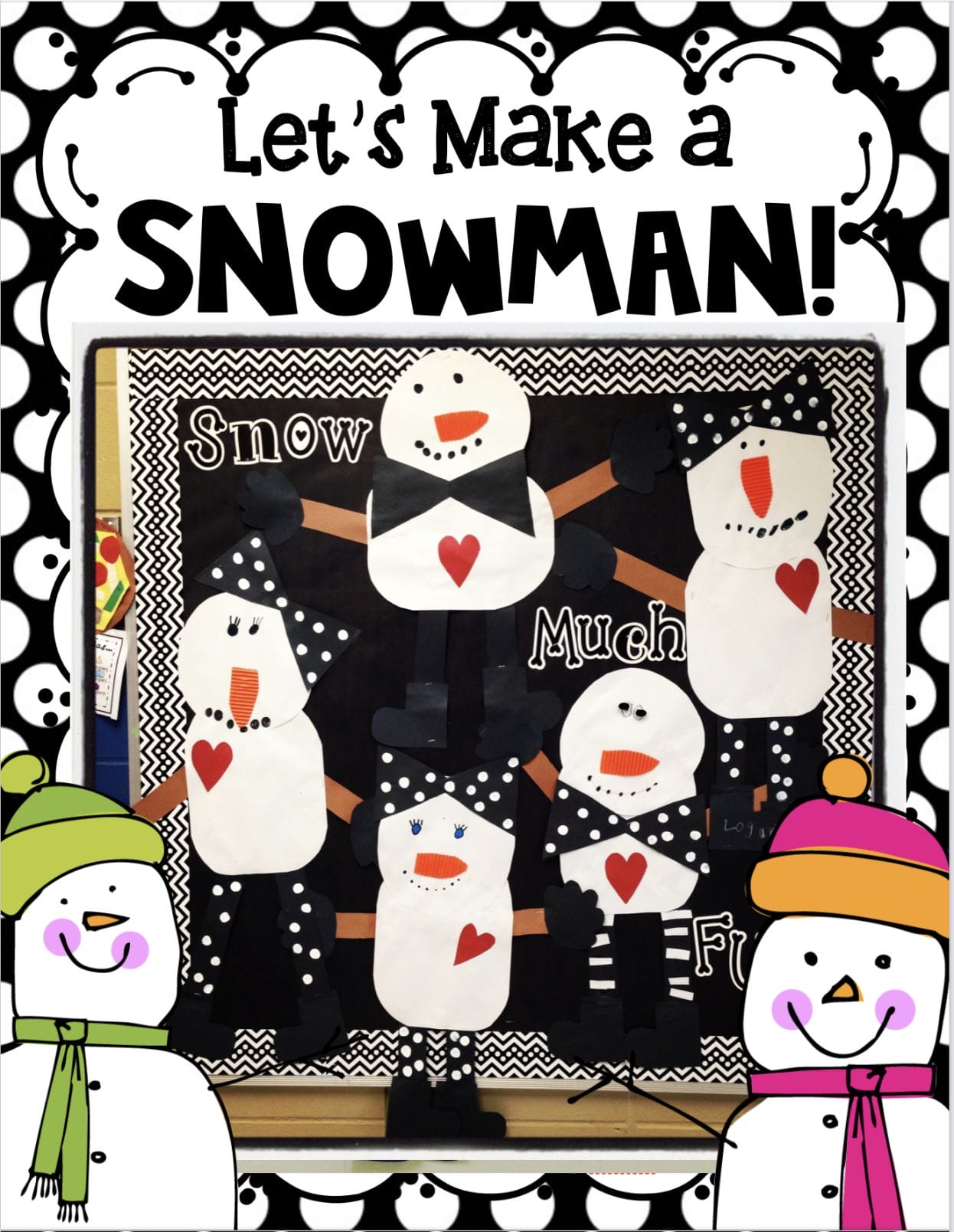 let's make a snowman craft