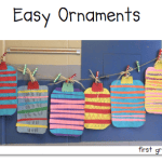 Easy (so much cuter in real life) Ornament Freebie
