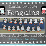 Simple, but Cute Penguins & a Freebie! Plus Flash Giveaway!