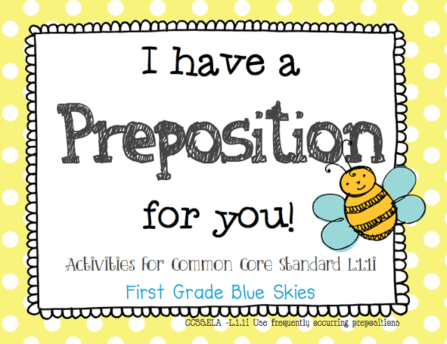 Preposition for primary grade