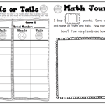 Heads or Tails Math Game Freebie