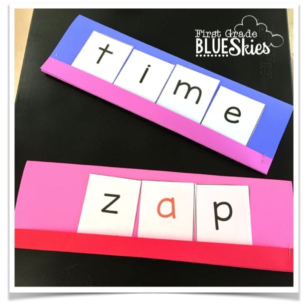 Making Words FREEBIE and a Birthday Frame