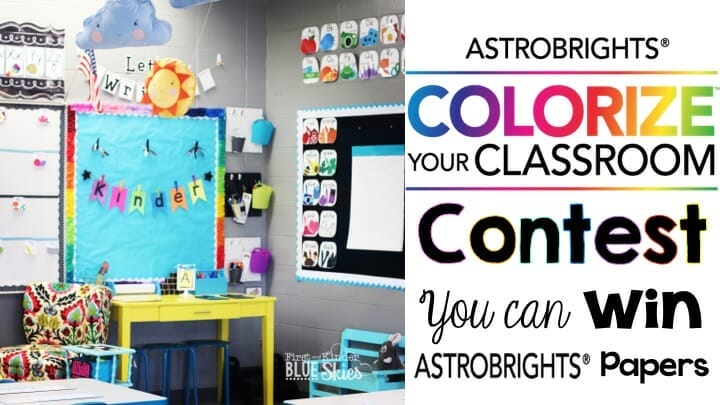 Colorize Your Classroom Contest with Astrobrights : Blue Skies with  Jennifer White