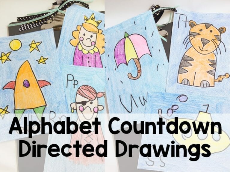 Alphabet Countdown Ideas