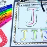 Name Handwriting for Back to School