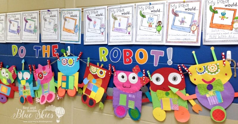 Robot Close Read and Crafts