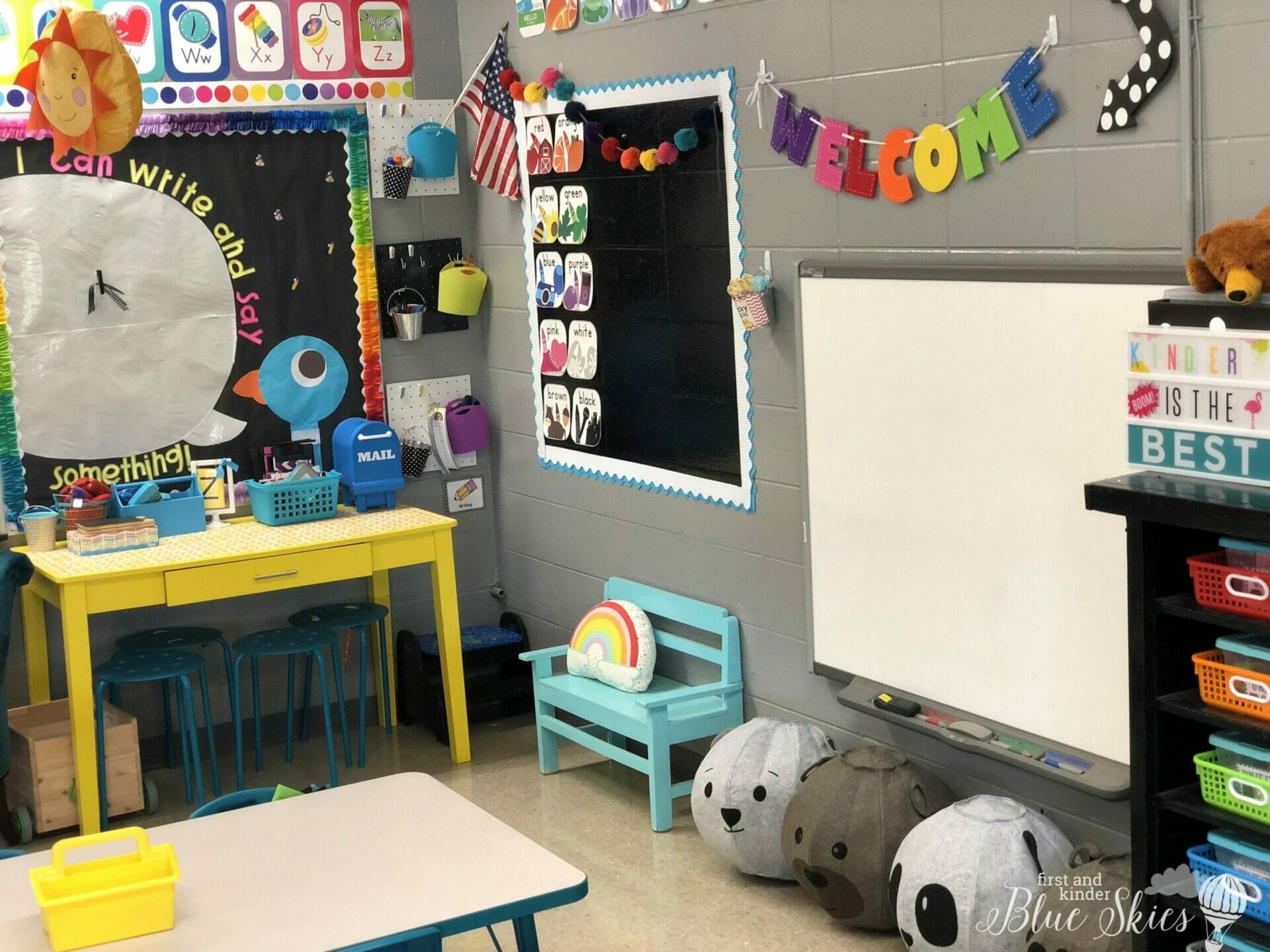 Classroom Tour 2018-19 : Blue Skies with Jennifer White