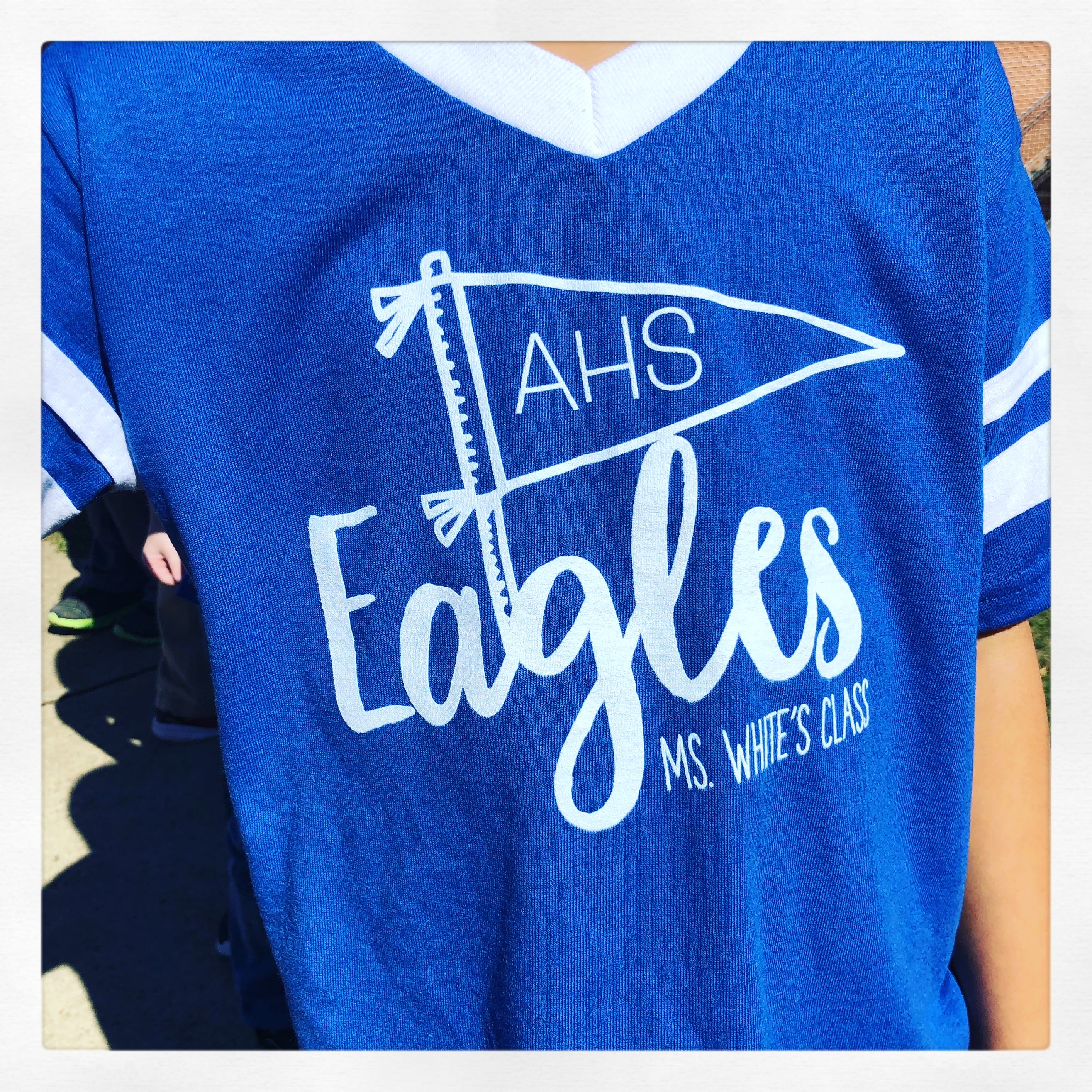 Class T Shirts by Custom Ink Blue Skies with Jennifer White