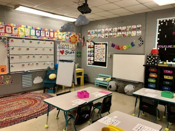 Classroom Reveal 2019-2020 : Blue Skies with Jennifer White