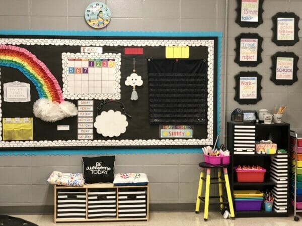 Classroom Reveal 2019-2020 : Blue Skies with Jennifer White