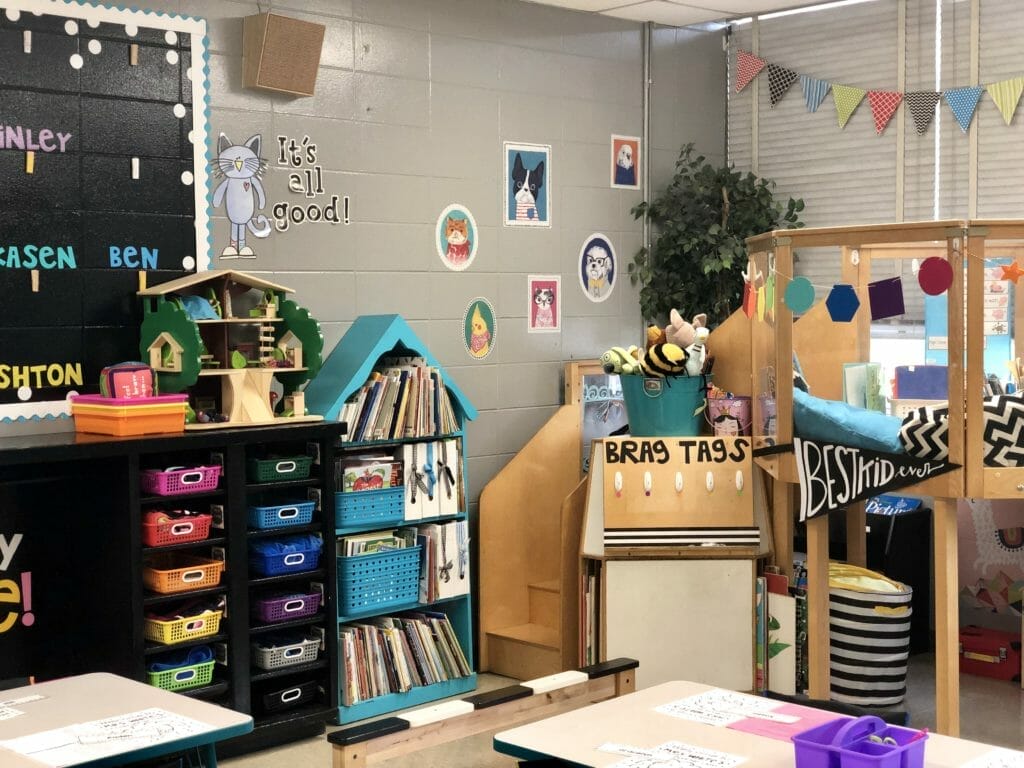 Classroom Reveal 2019-2020 : Blue Skies with Jennifer White