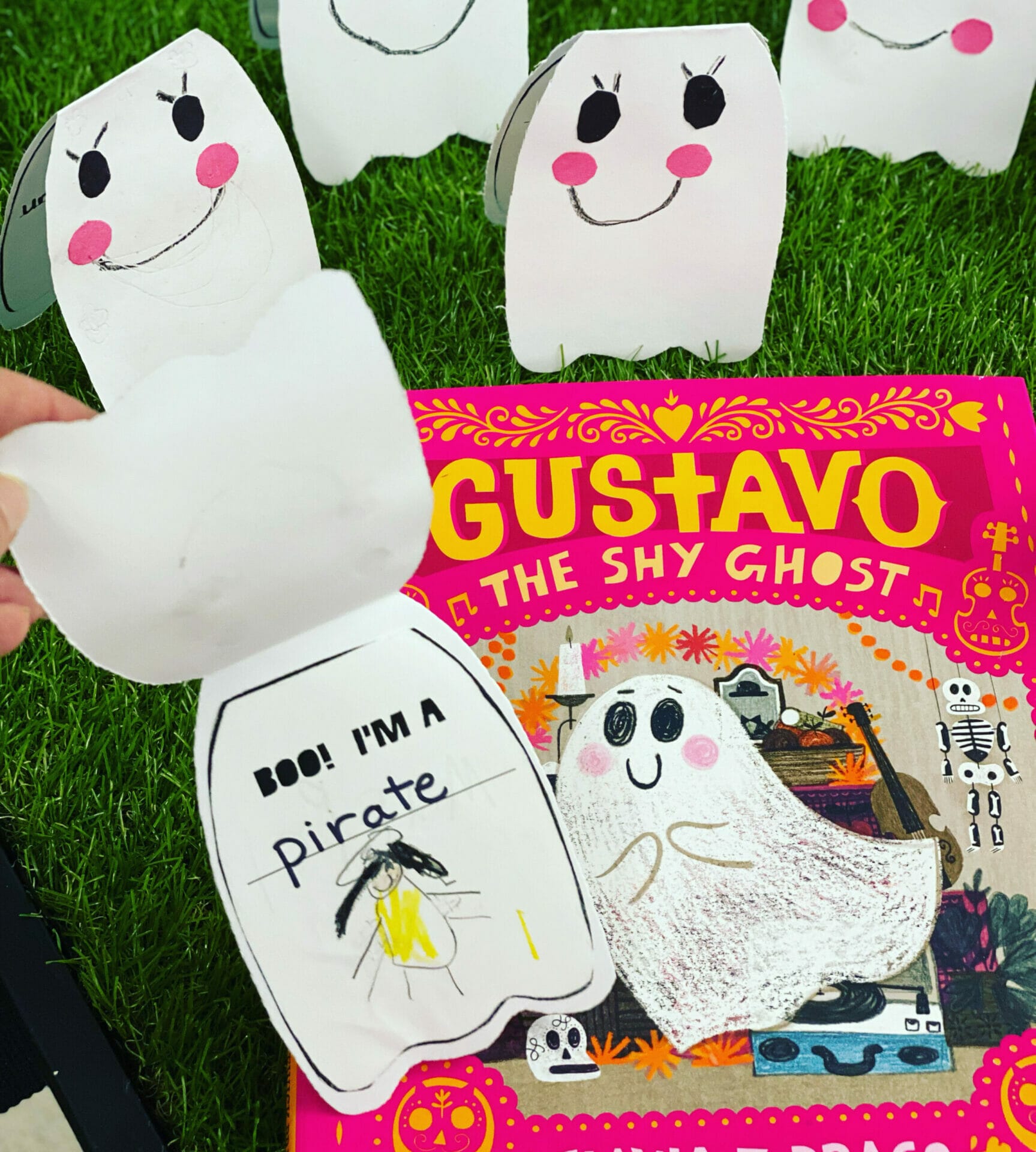 Gustavo the Shy Ghost Activities Blue Skies with Jennifer White
