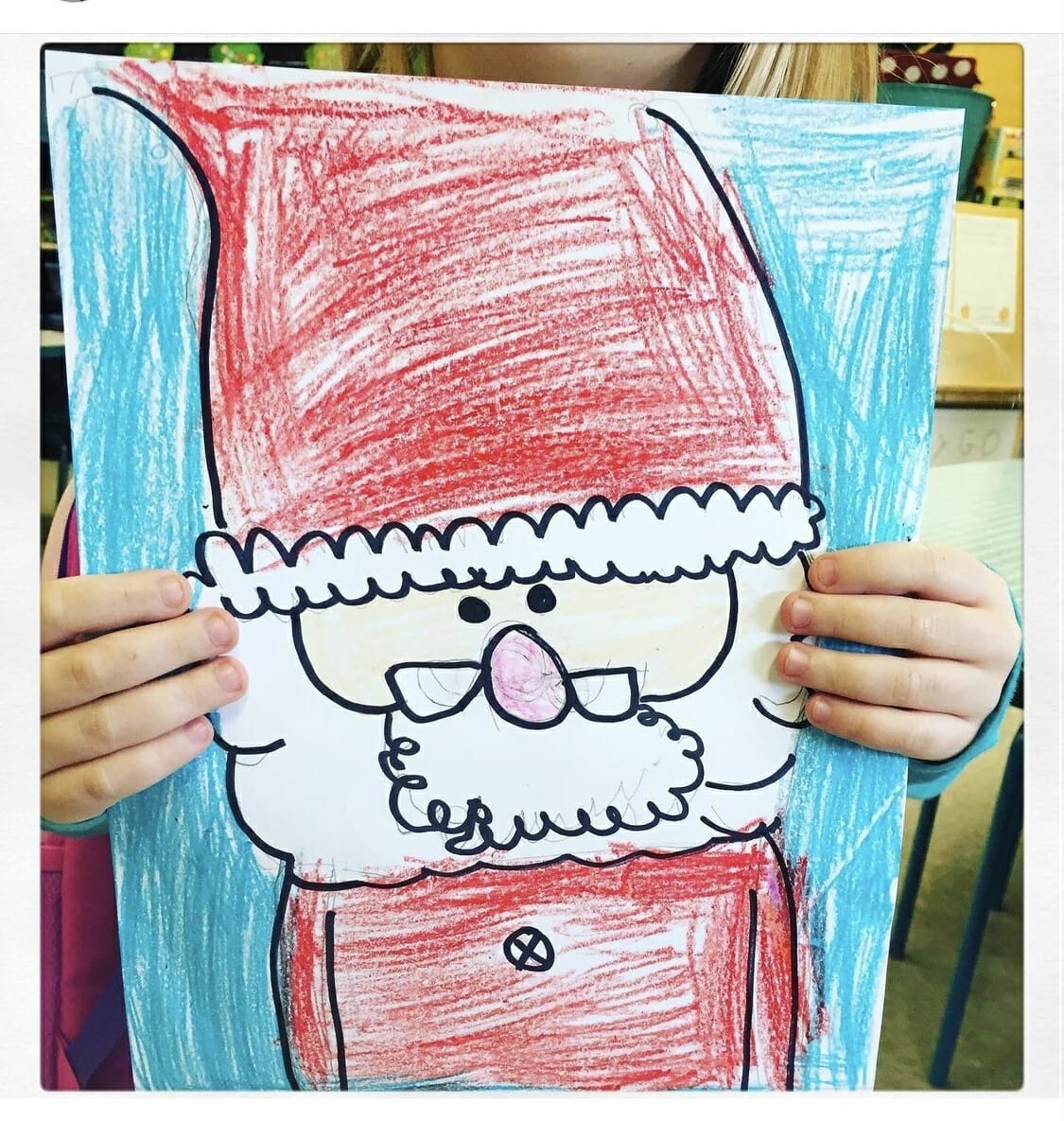 Santa Drawing ➤ How to draw a Santa Claus