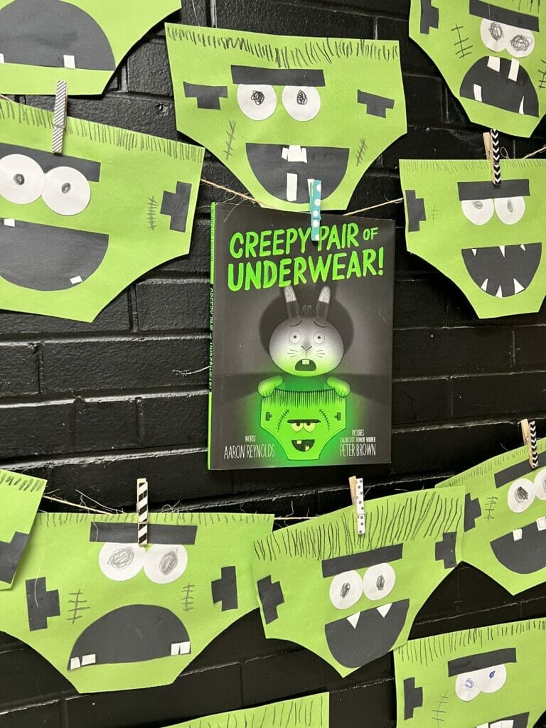 Creepy Pair of Underwear Activity