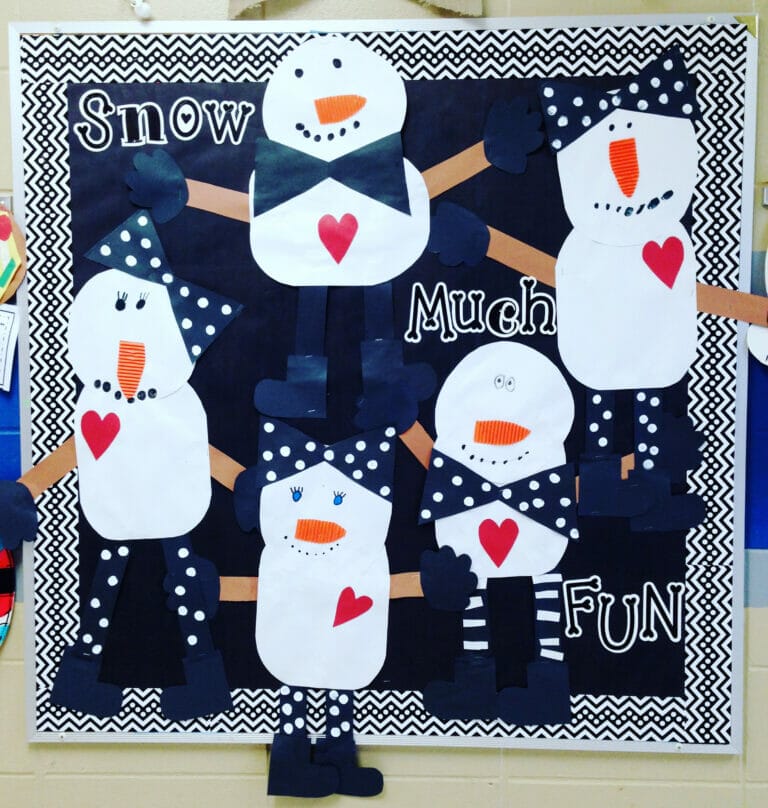 Winter Snowman Craft Ideas