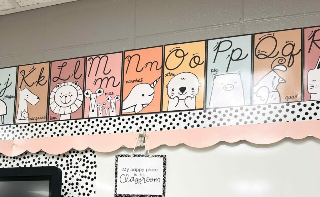 You're finally here bulletin board set