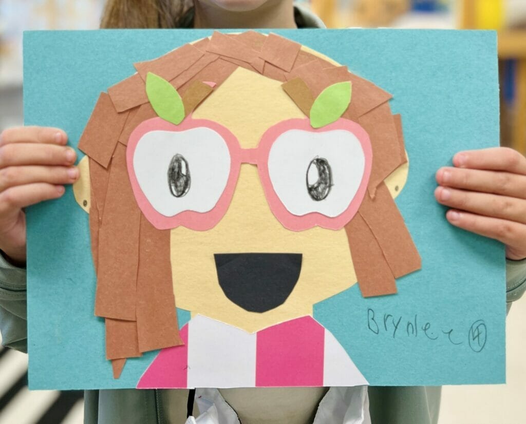 apple kid craft