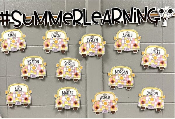 Summer School SEA Bulletin Board - Image 4